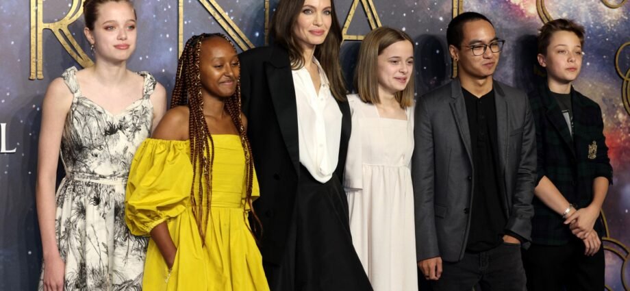 angelina jolie kids