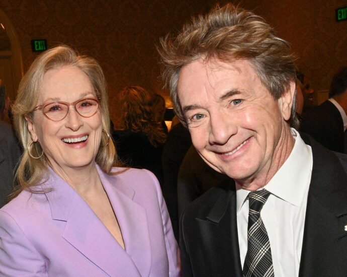 Meryl Streep and Martin Short