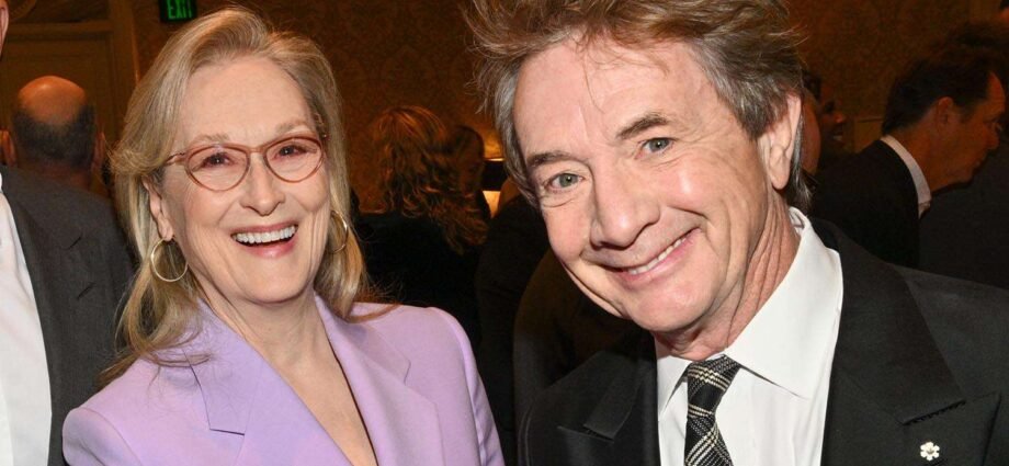 Meryl Streep and Martin Short