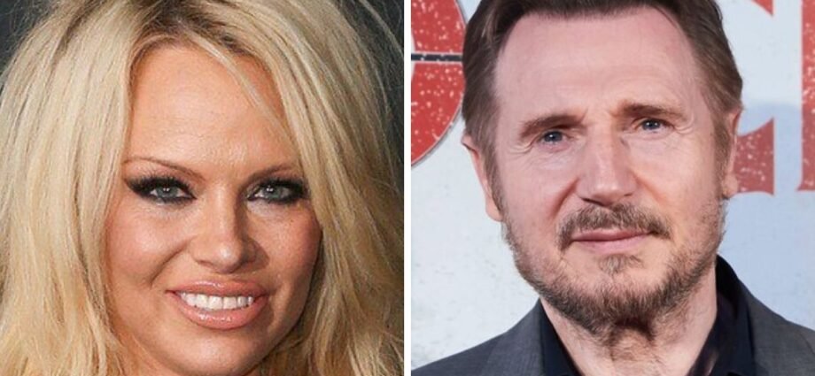 pamela anderson and liam neeson