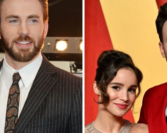 chris evans wife