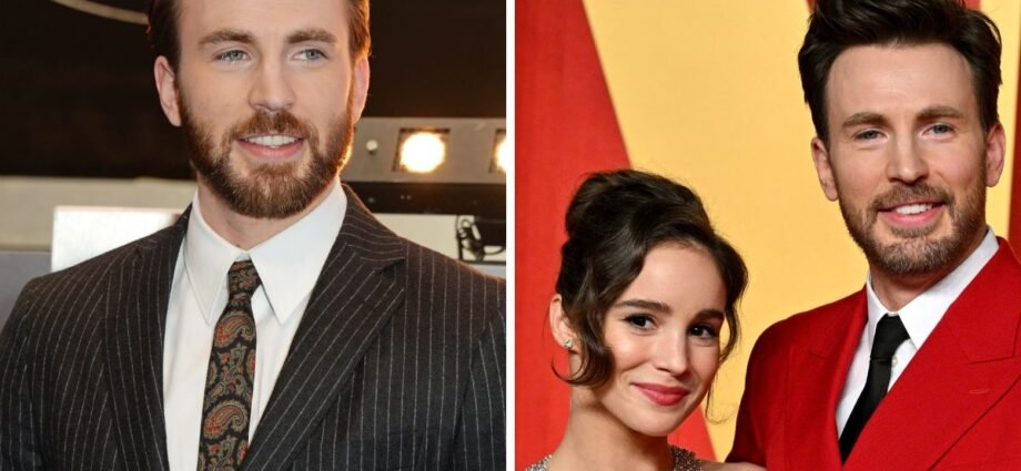 chris evans wife