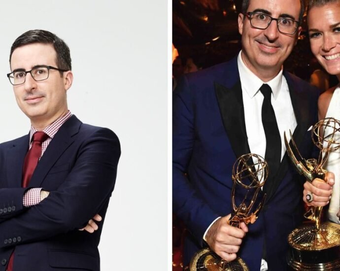 john oliver wife