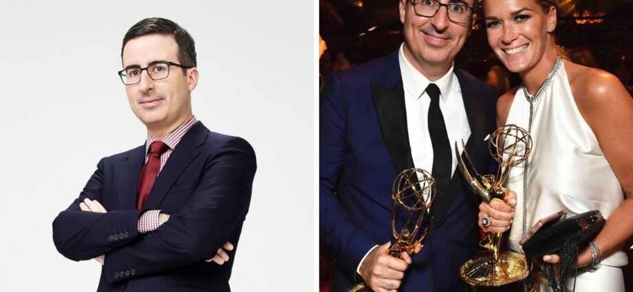john oliver wife