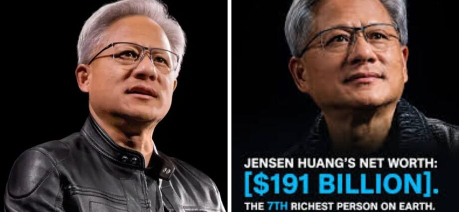 jensen huang net worth