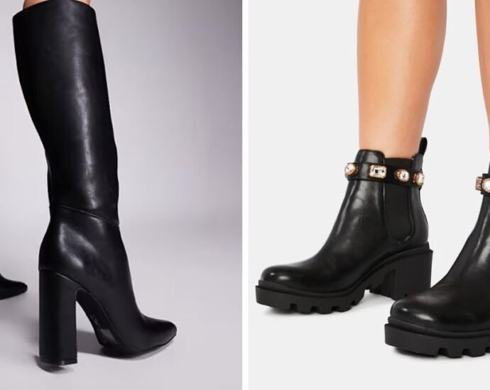 steve madden black boots