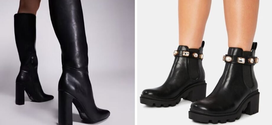 steve madden black boots