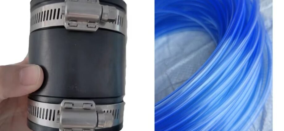 flexible tubing expansion joint transparent plastic tubing