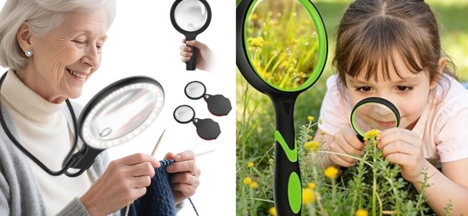 what is a magnifying glass used for