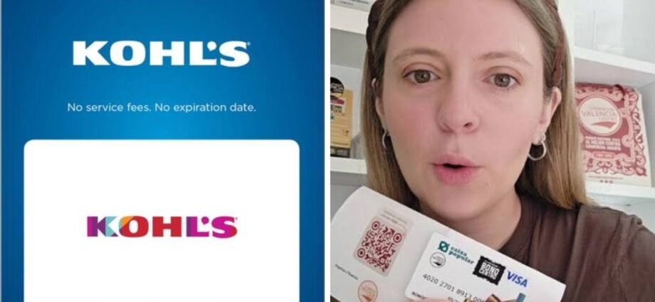 kohls gift card balance