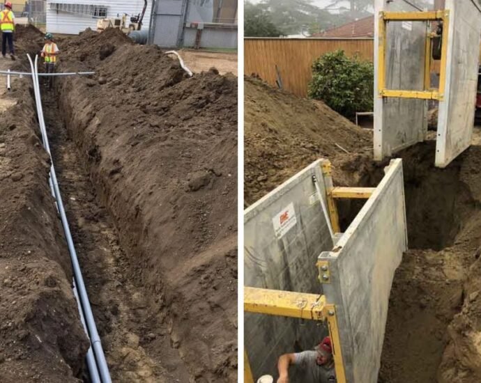 dig trenches