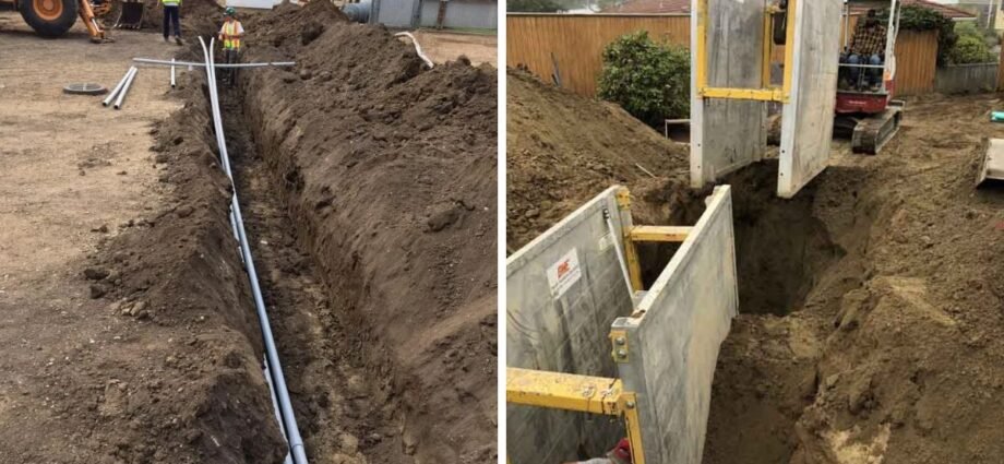 dig trenches