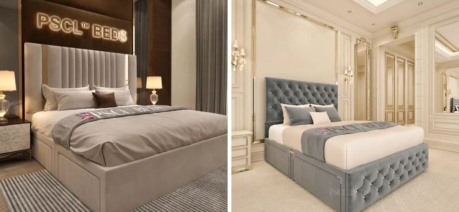 Divan storage beds with drawers
