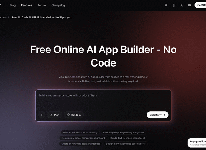 ecommerce website builder