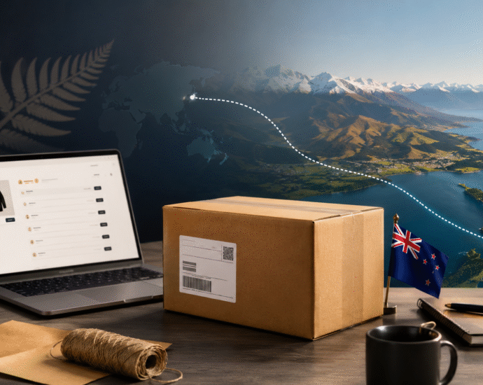 send parcel to New Zealand