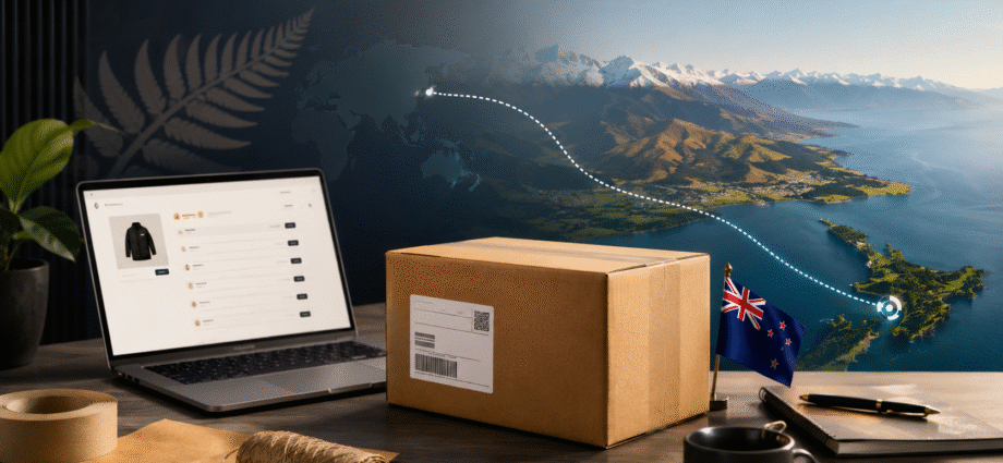 send parcel to New Zealand