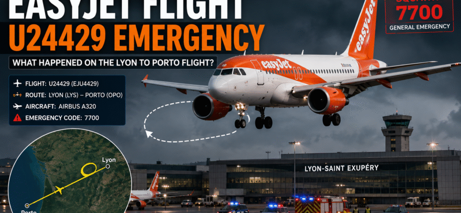 easyjet flight u24429 emergency