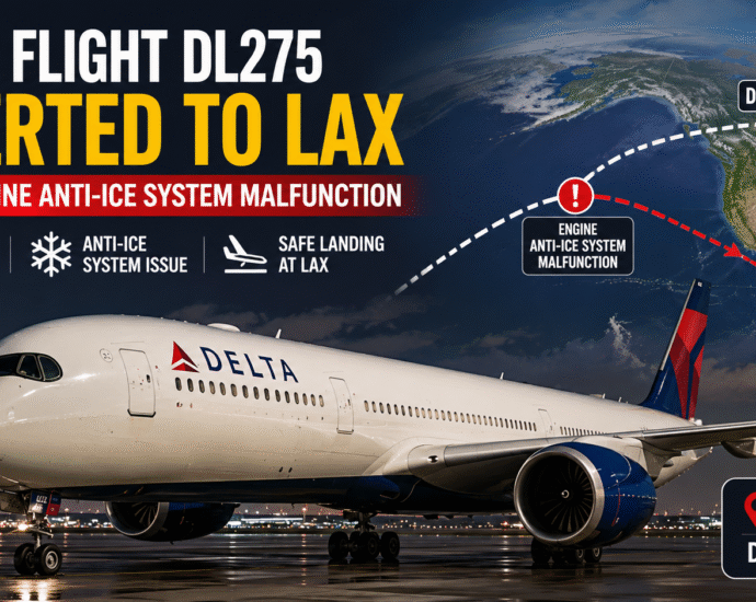Delta flight DL275 diverted LAX