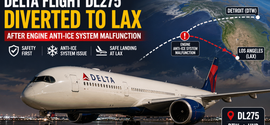 Delta flight DL275 diverted LAX