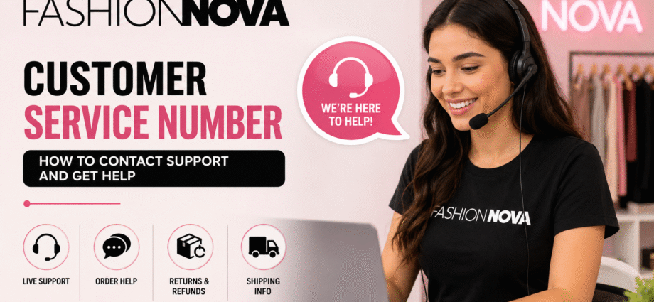 fashion nova customer service number