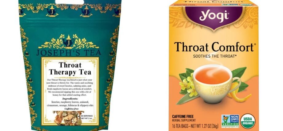 best tea for sore throat